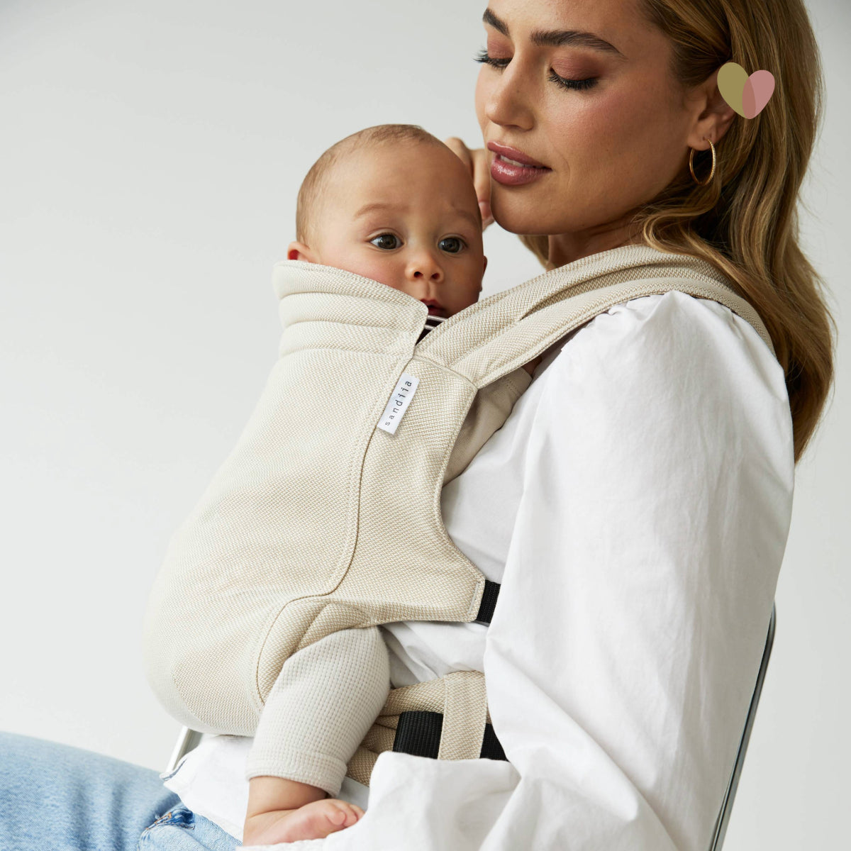 sandiia® baby carrier Tiimeless Pearl