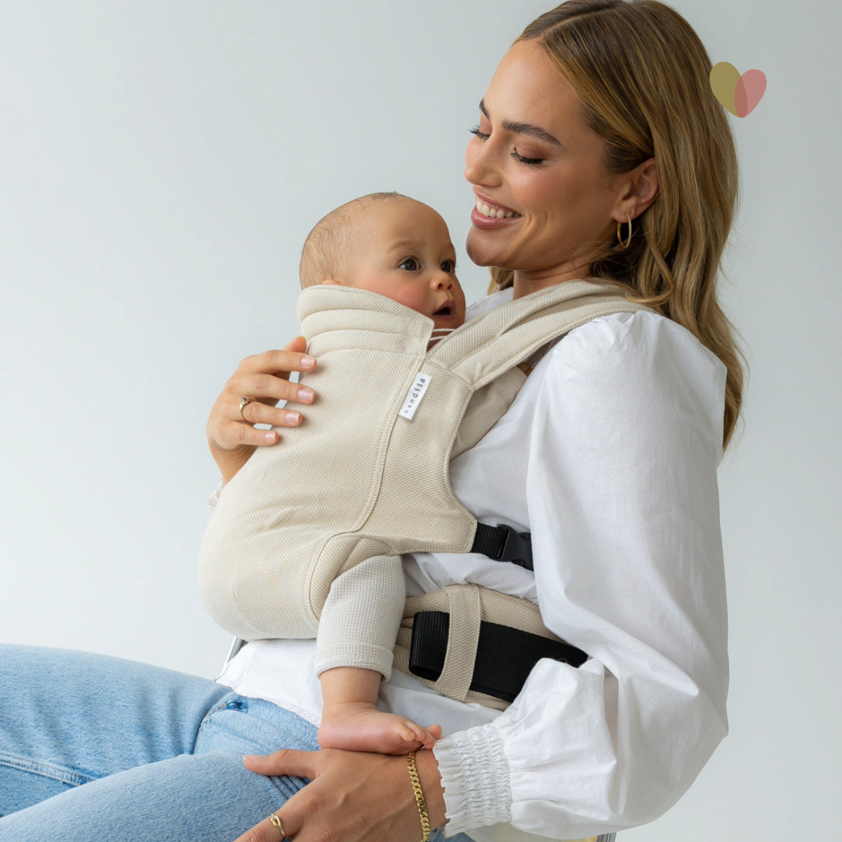sandiia® baby carrier Tiimeless Pearl