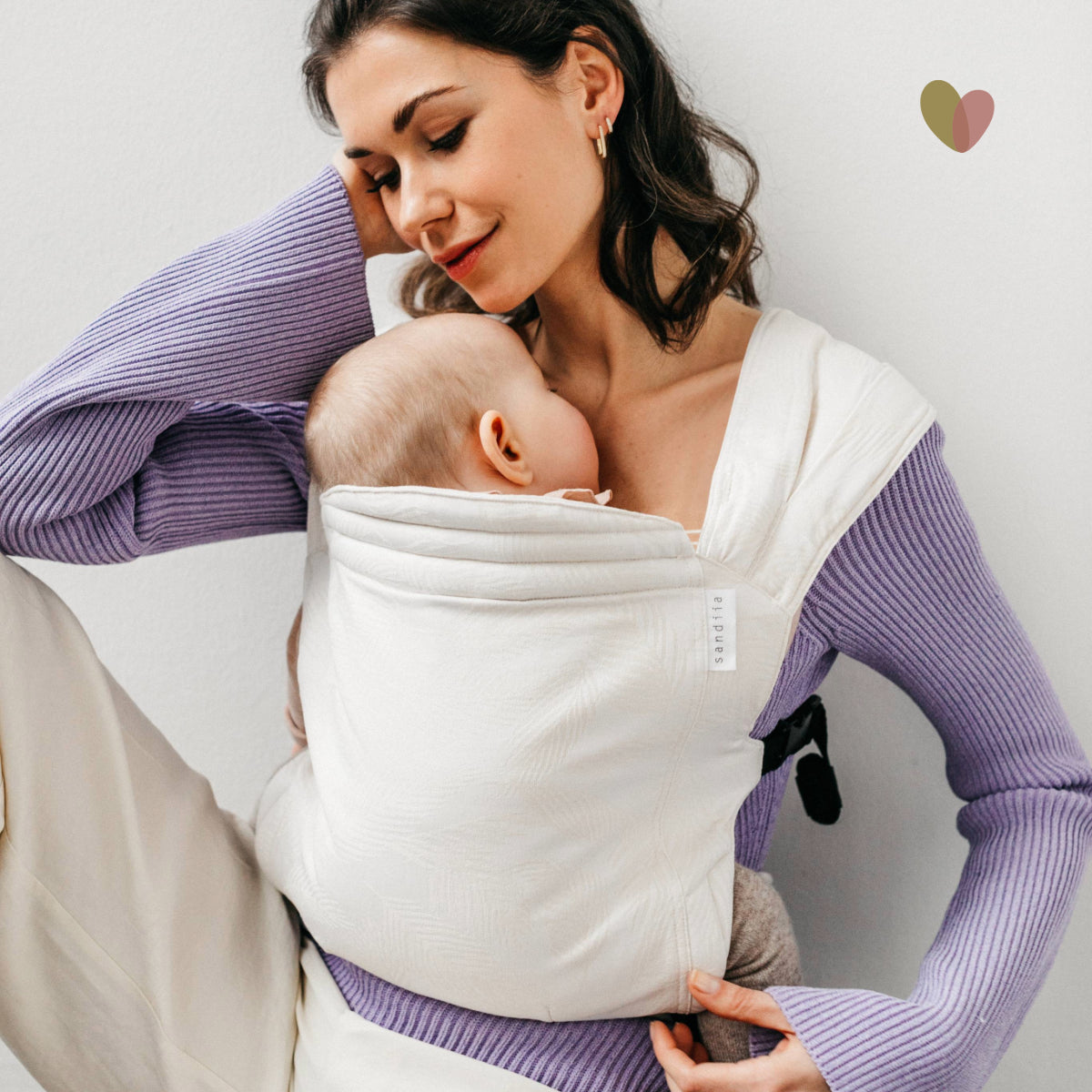sandiia® baby carrier Tiimeless Palmdiia Pure