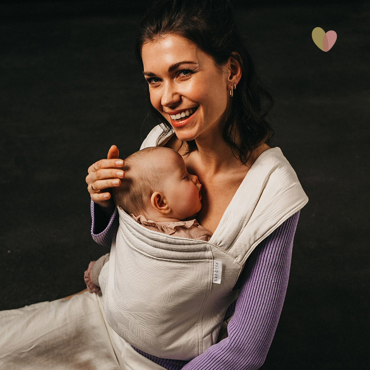 sandiia® baby carrier Tiimeless Palmdiia Pure