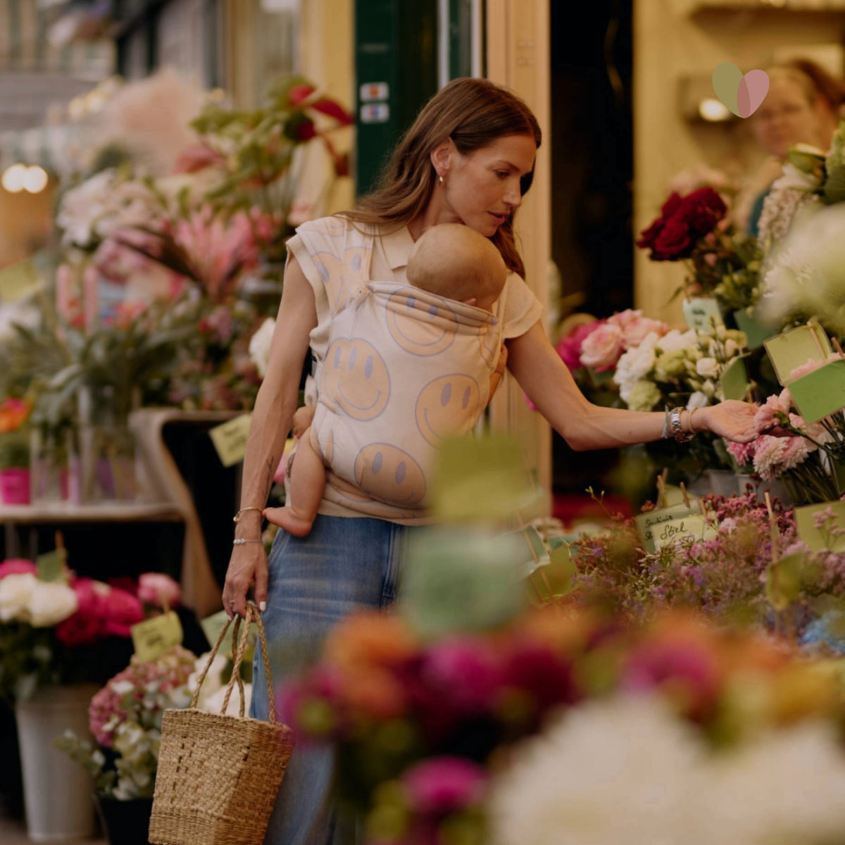 sandiia® baby carrier Tiimeless Smiile Peach