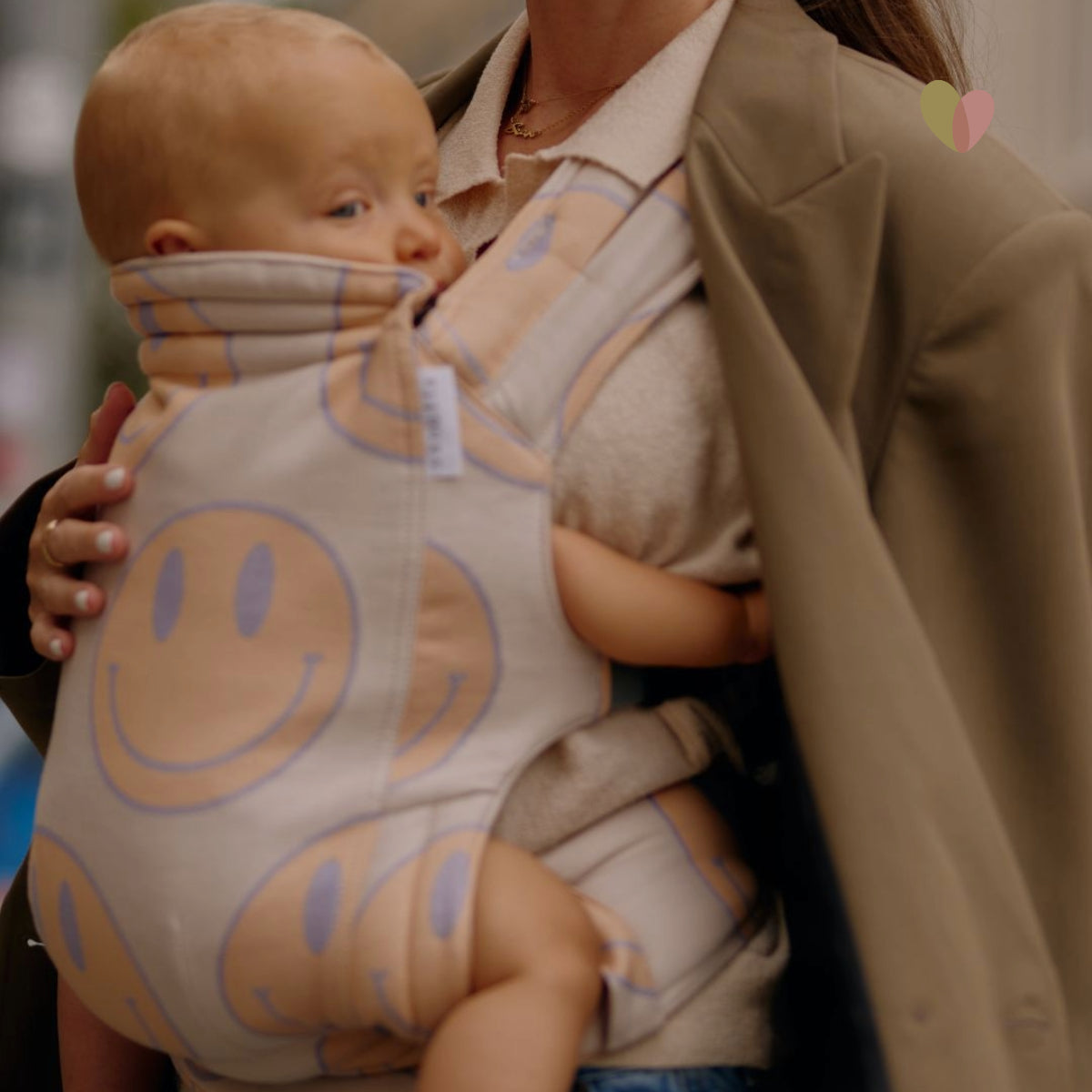 sandiia® baby carrier Tiimeless Smiile Peach