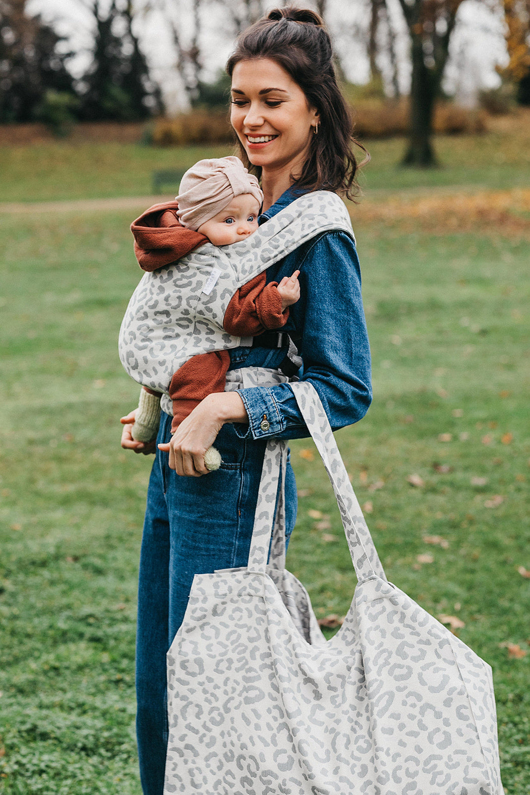 sandiia® Wickeltasche Leodiia Snow