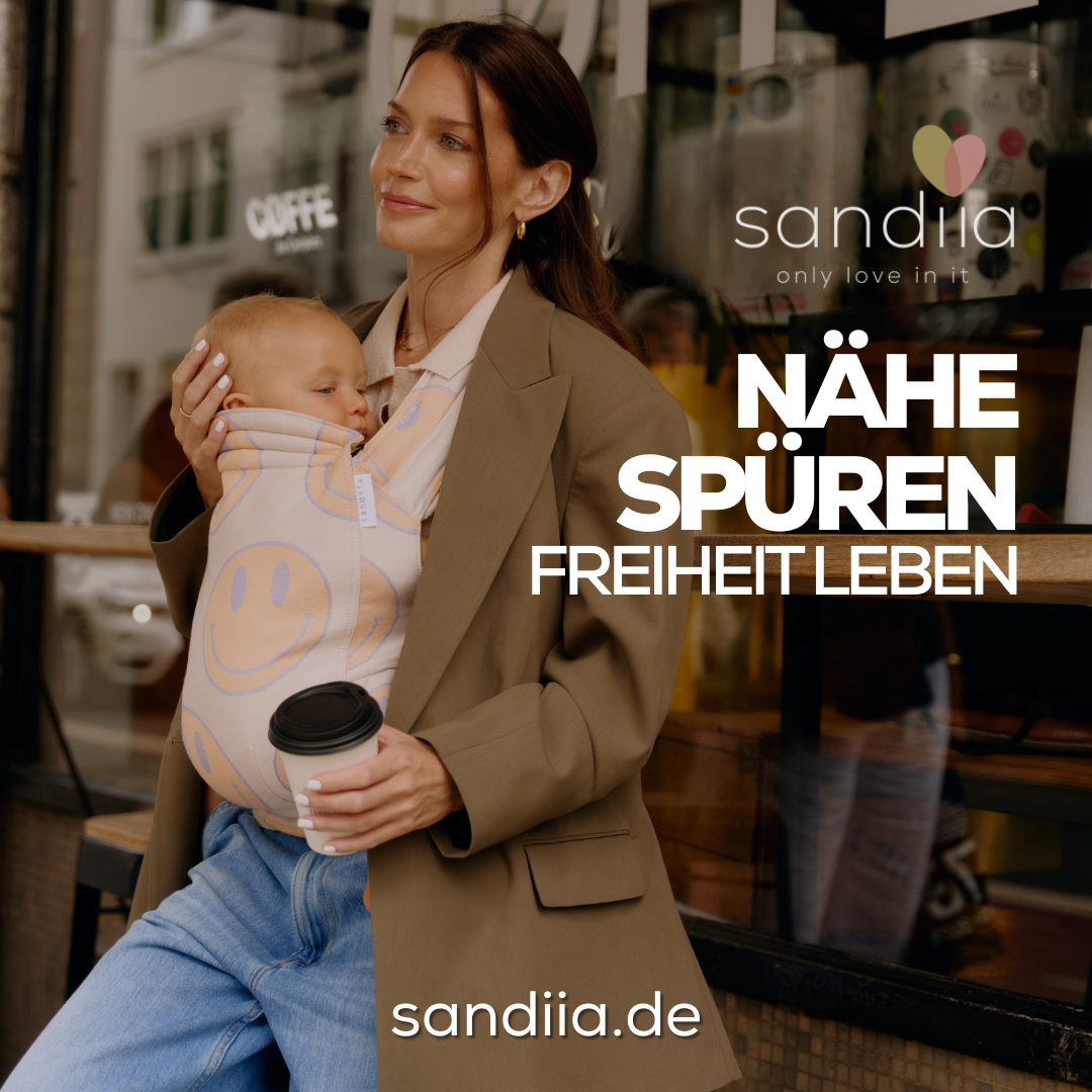 sandiia® Babytrage Tiimeless Smiile Peach