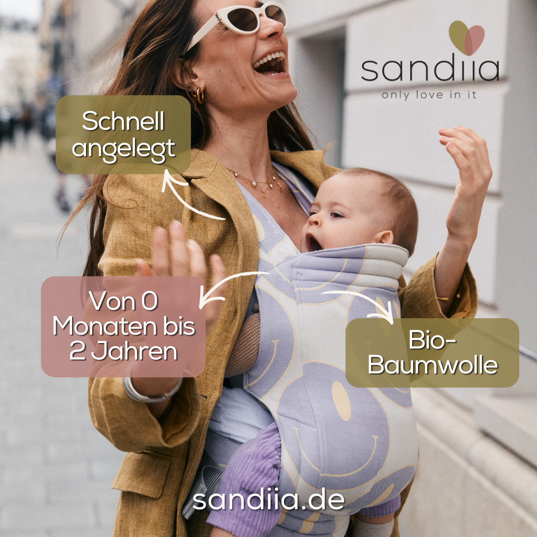 sandiia® draagzak Tiimeless Smiile