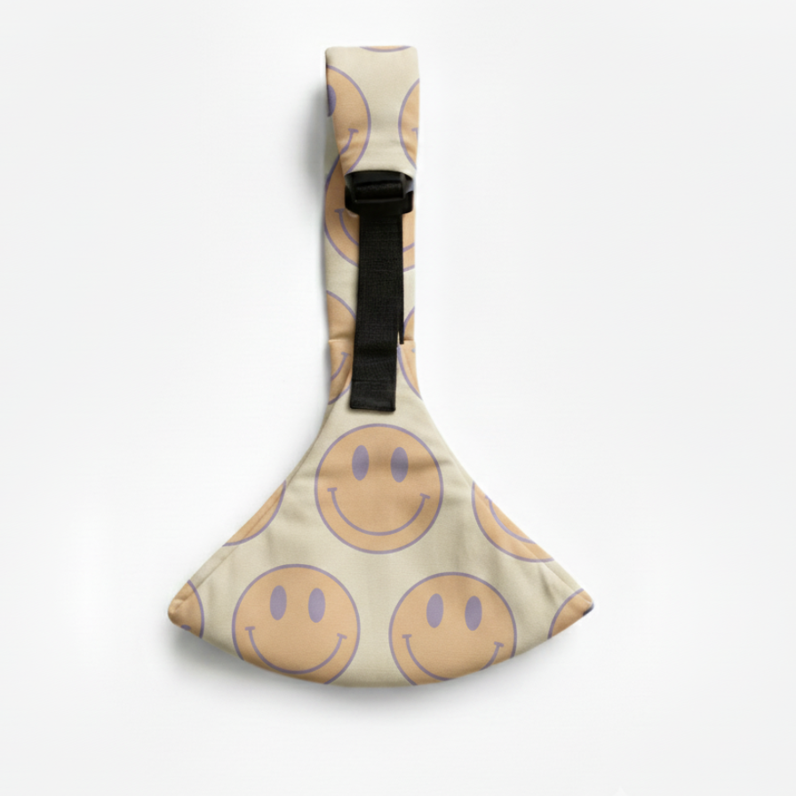 sandiia® Hüfttrage "Hipster Smiile Peach"