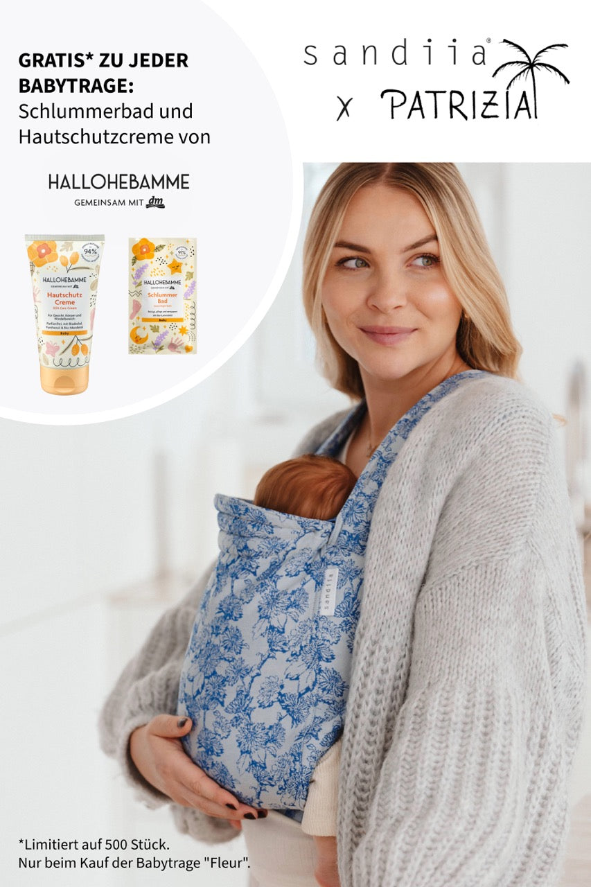 sandiia® Babytrage Tiimeless Fleur X Patrizia Palme LIMITIERT