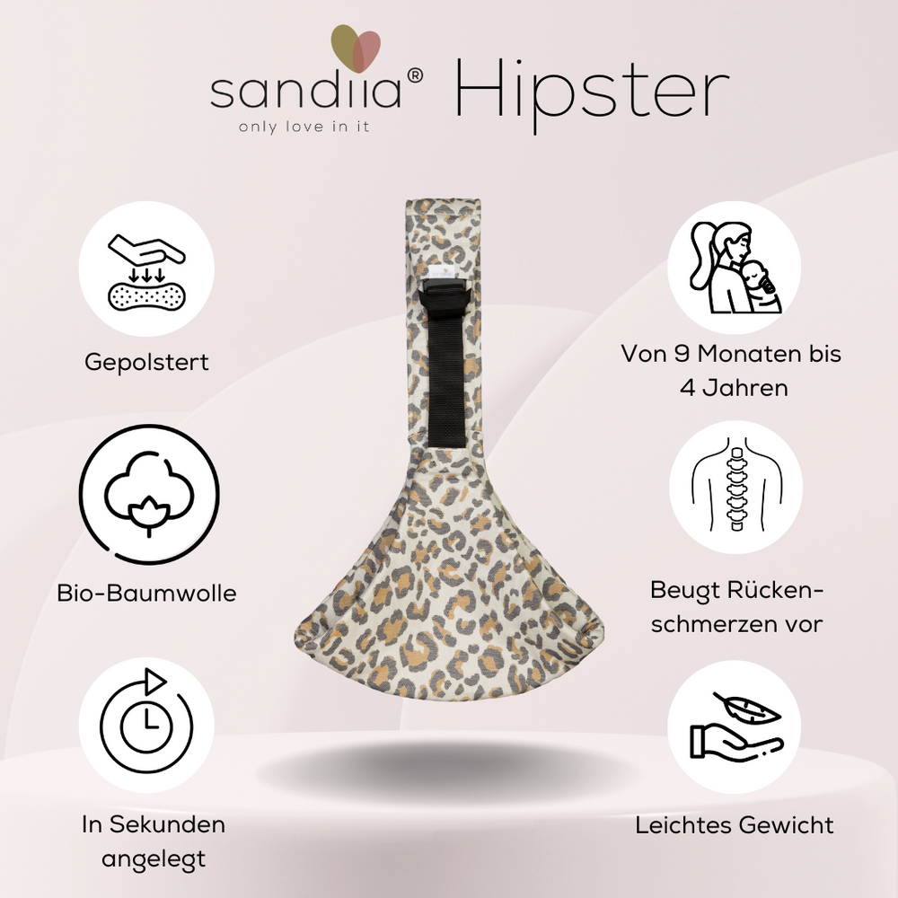 sandiia® hip carrier "Hipster Leodiia Classic"