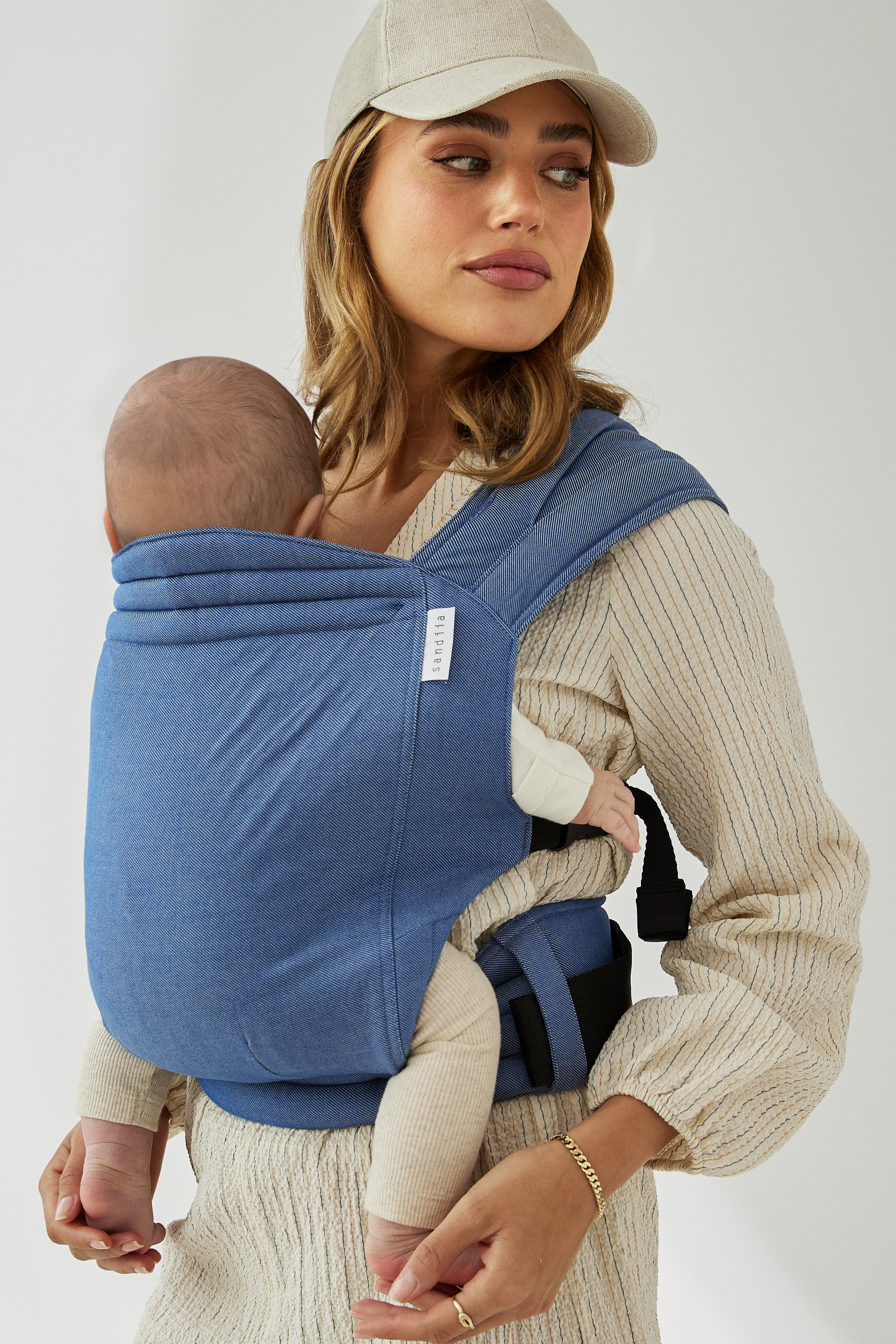 sandiia® baby carrier Tiimeless Indiigo