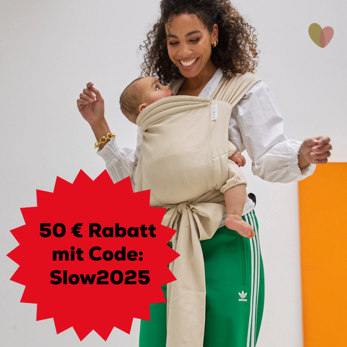 sandiia® Halve gespdrager Pearl