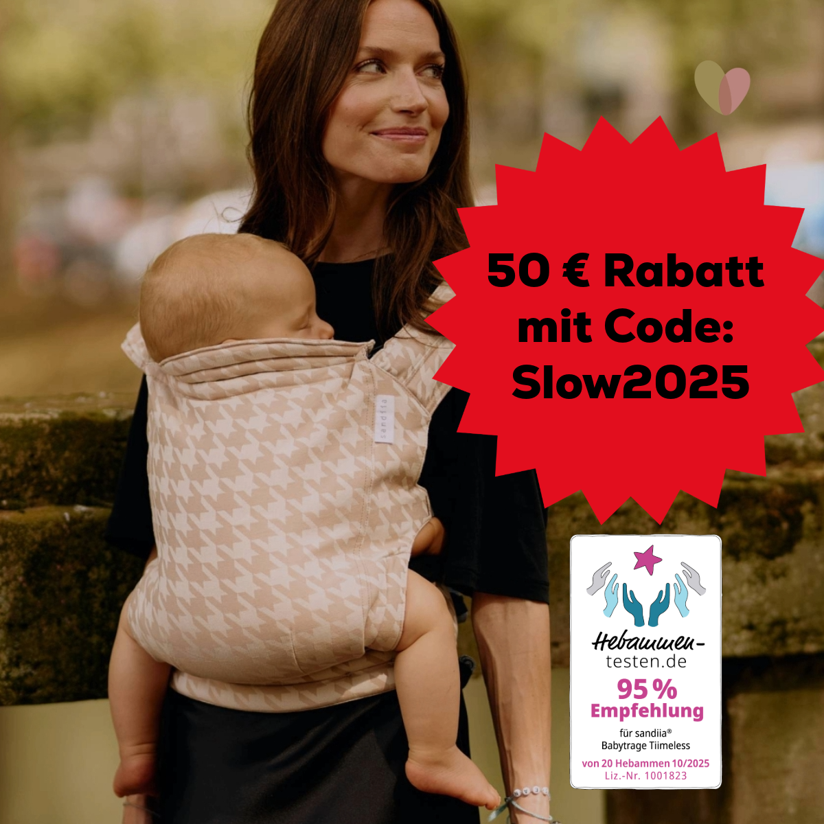 sandiia® baby carrier Tiimeless Pepiita Pearl