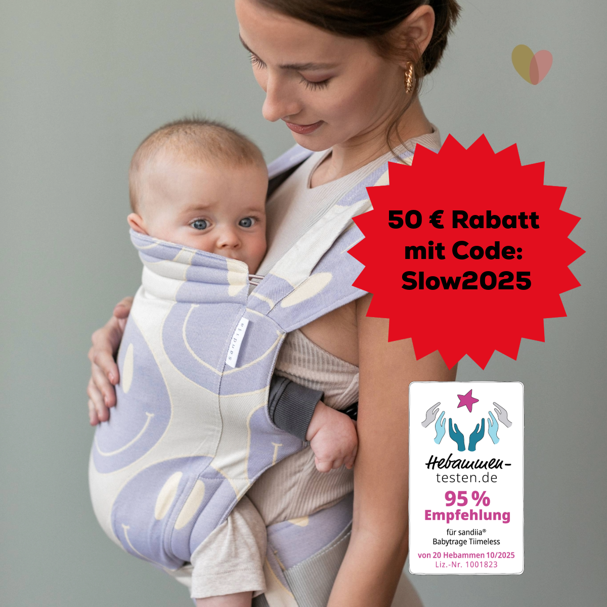 sandiia® baby carrier Tiimeless Smiile