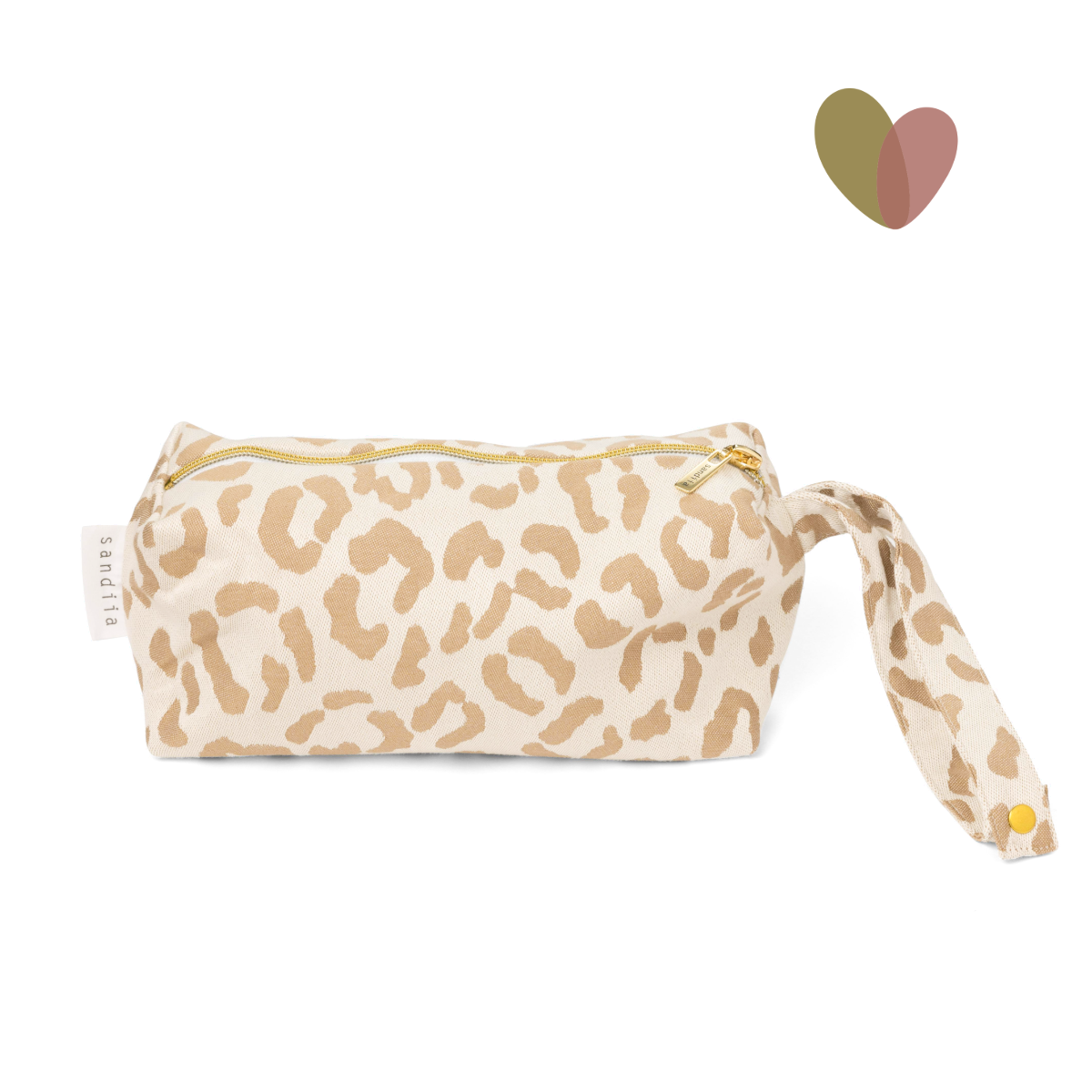 Pouch "Buddy" Leodiia Sand