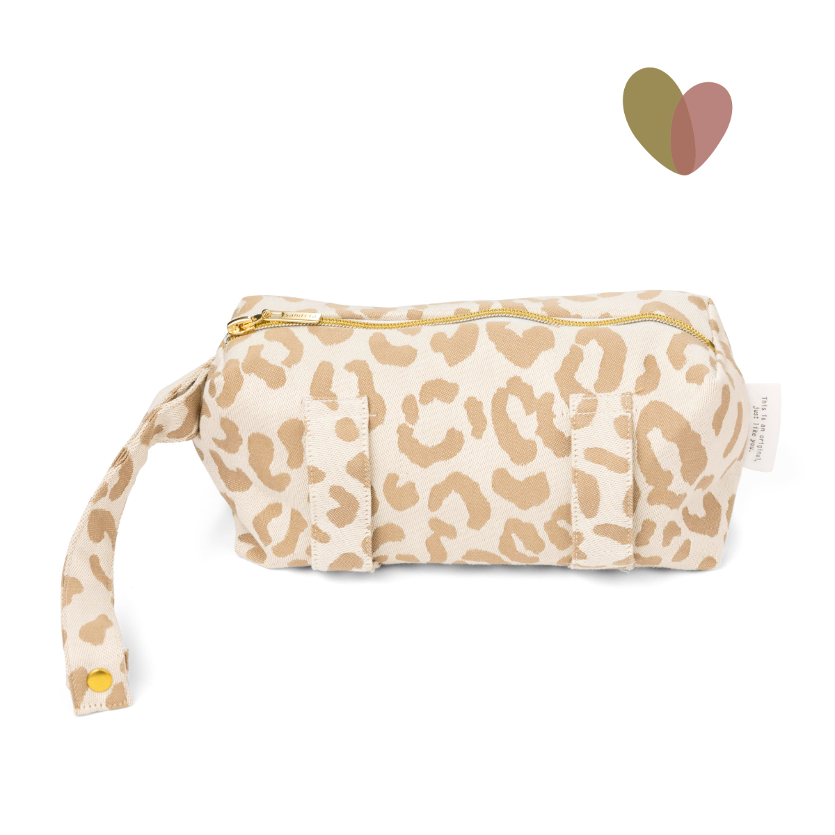 Pouch "Buddy" Leodiia Sand