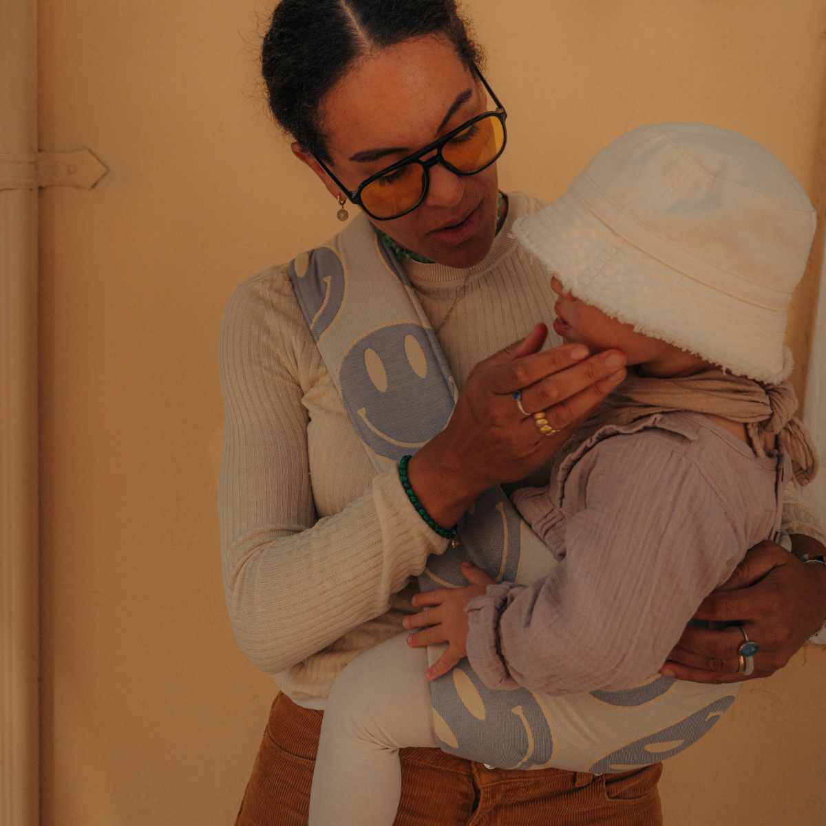 sandiia® heupdrager “Hipster Smiile”