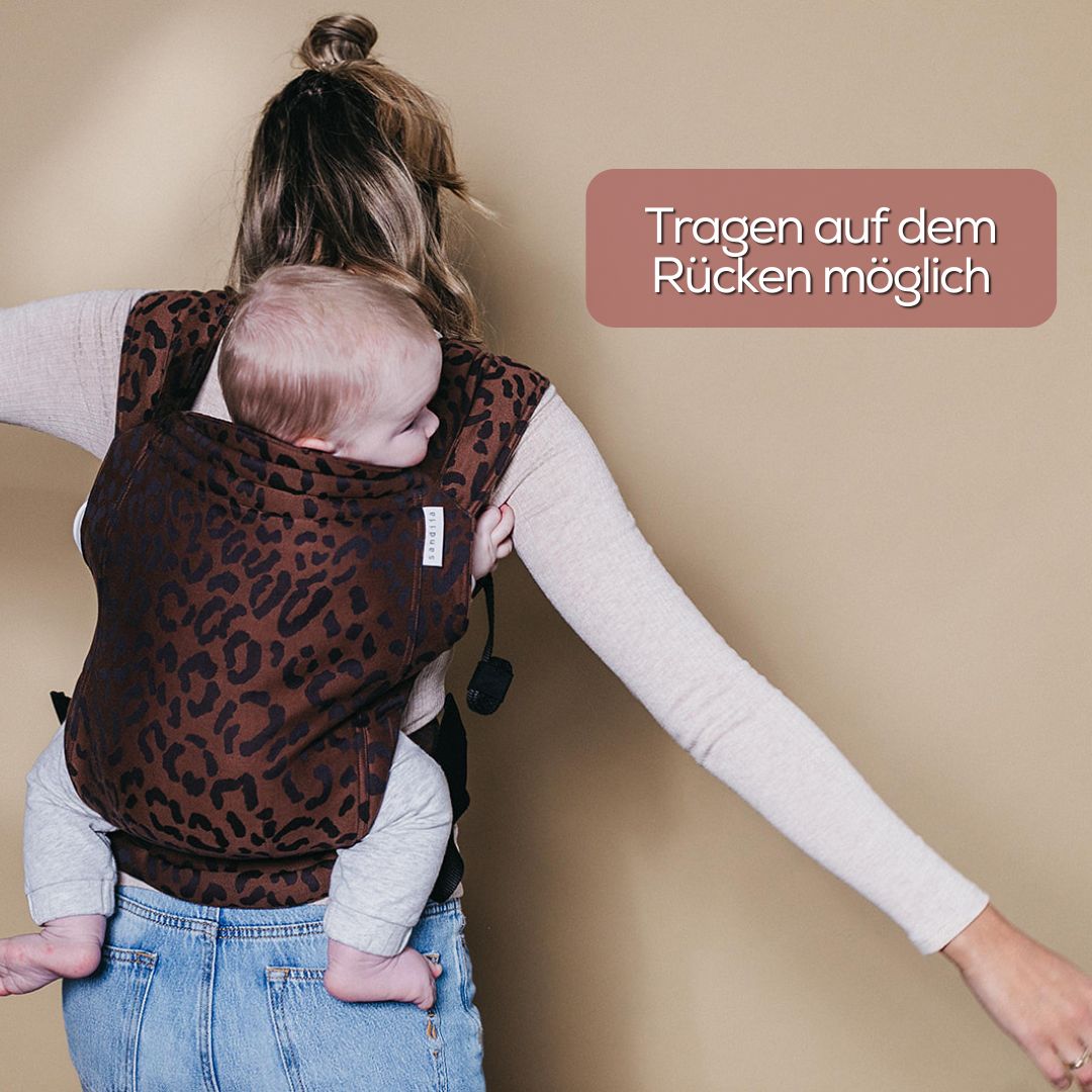 sandiia® baby carrier Tiimeless Leodiia Mocha 
