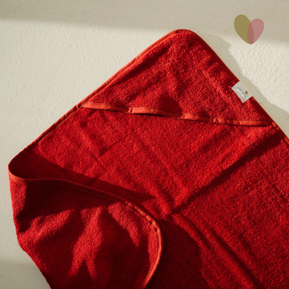 sandiia® Geburtshandtuch inkl. gratis Waschlappen