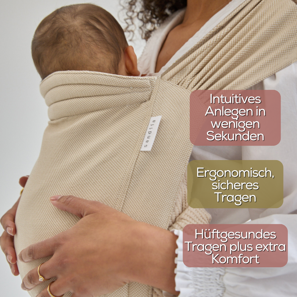 sandiia® Halfbuckle Carrier Pearl