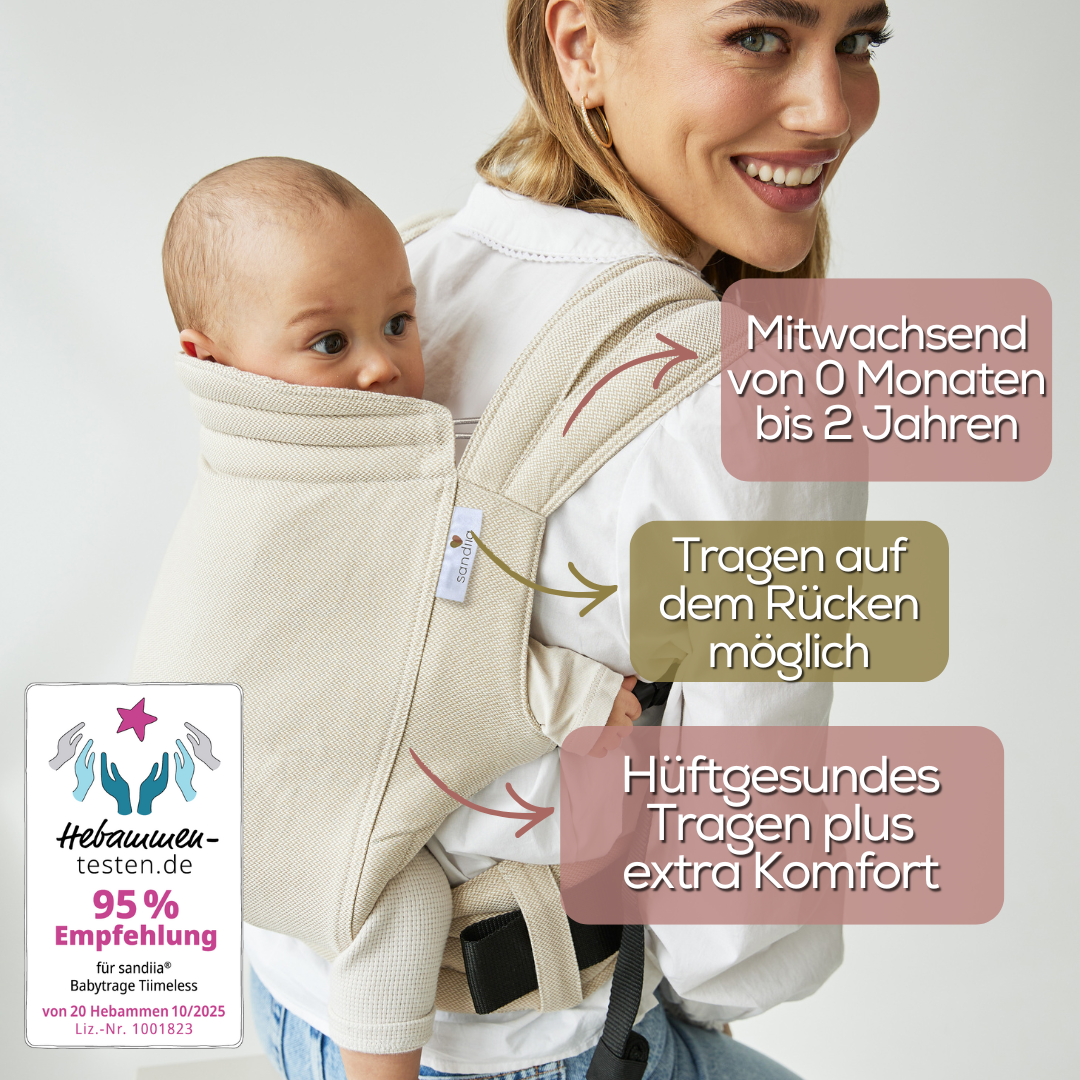 sandiia® Babytrage Tiimeless Pearl