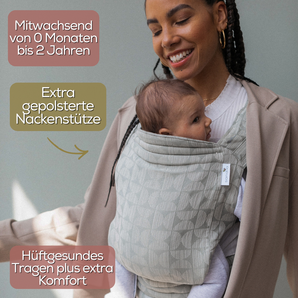 sandiia® baby carrier Tiimeless Balance Sageii 