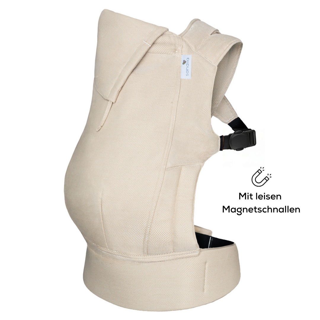sandiia® Toddler Carrier Tiimeless Pearl / from clothing size 80