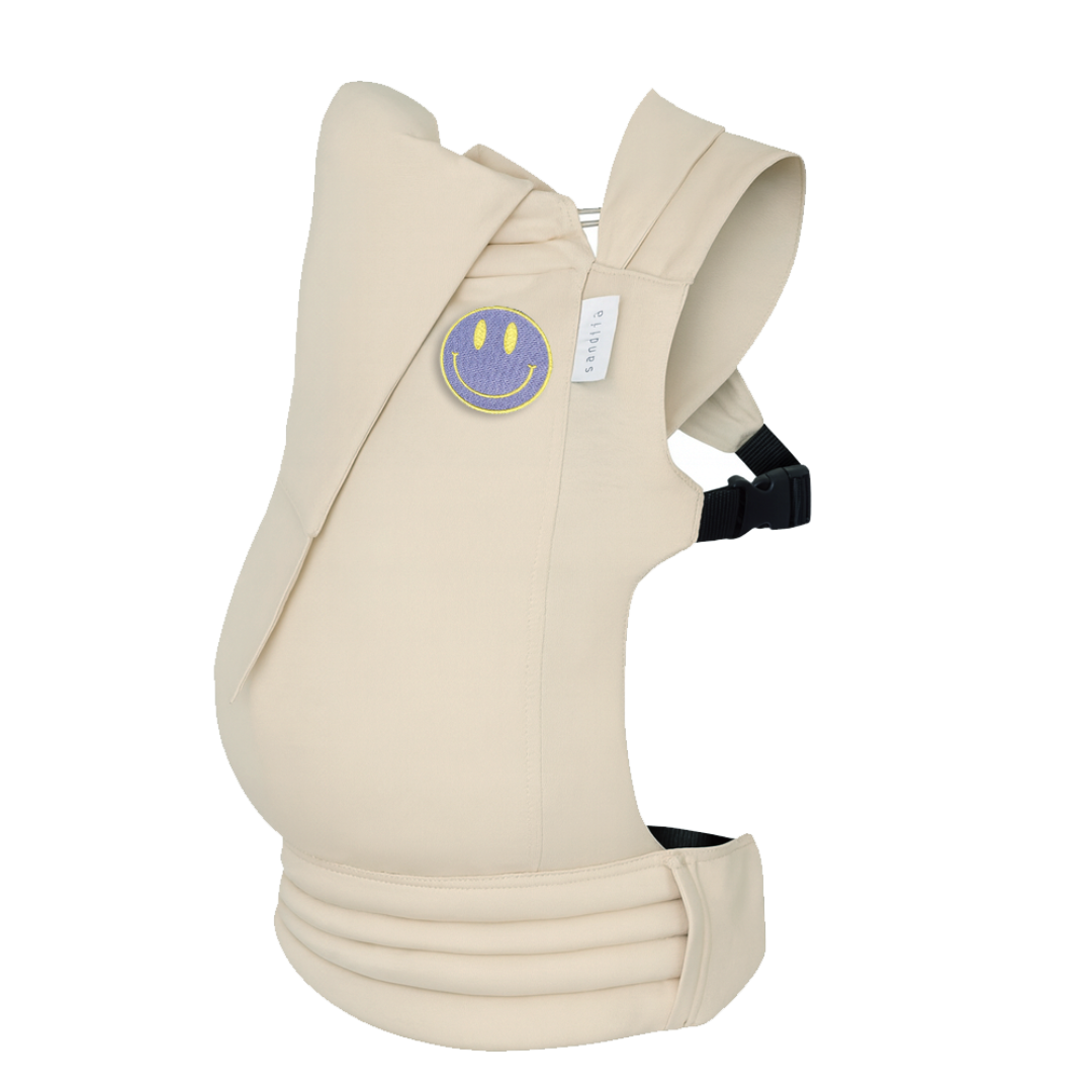 sandiia® Babytrage Tiimeless Pearl Patch inkl. Smiile-Patch