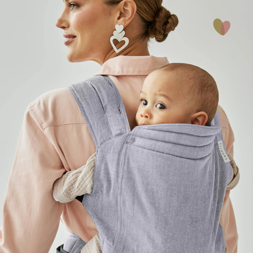 sandiia® baby carrier Tiimeless Cloud / light gray