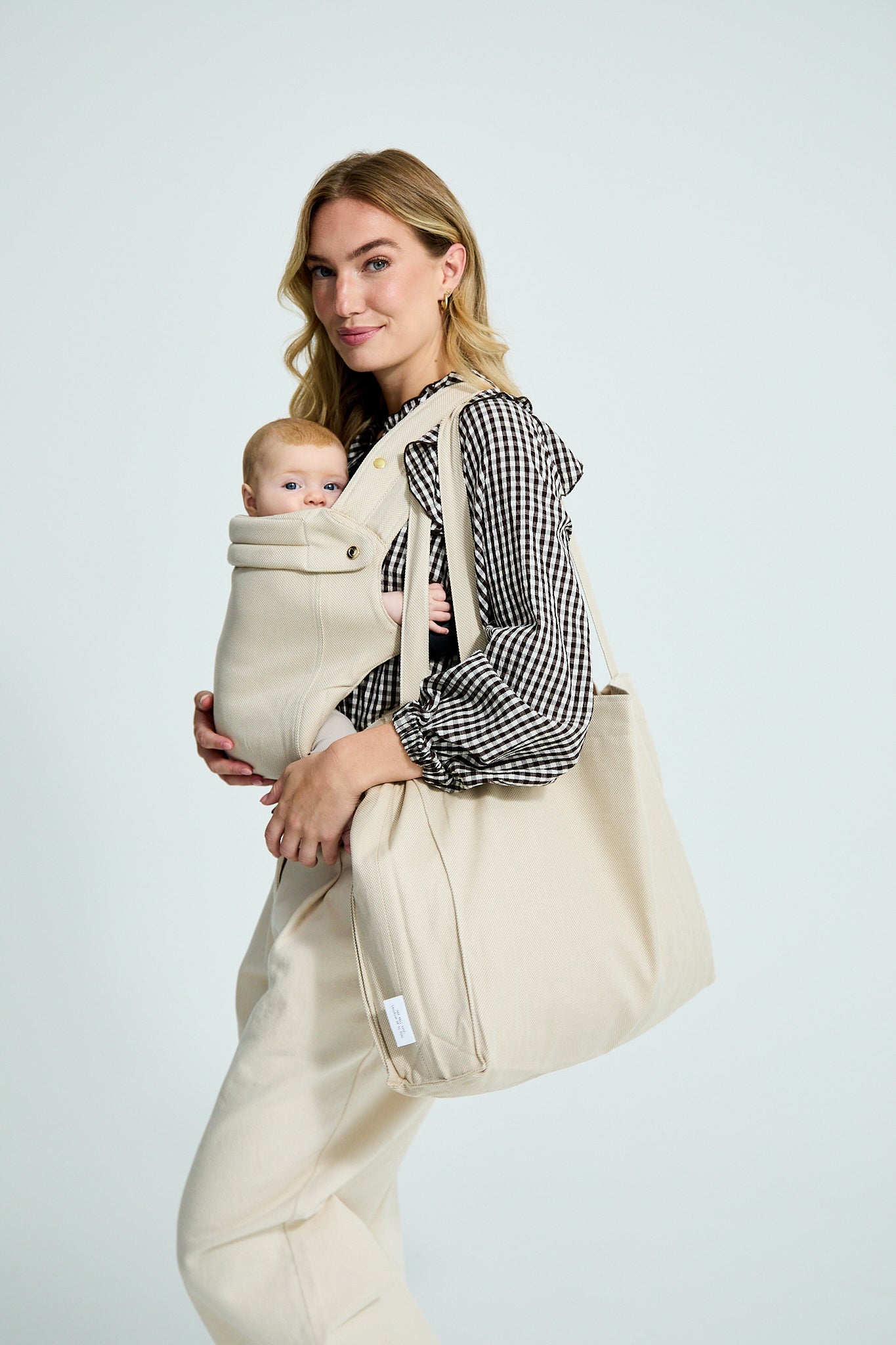 sandiia® Wickeltasche Pearl