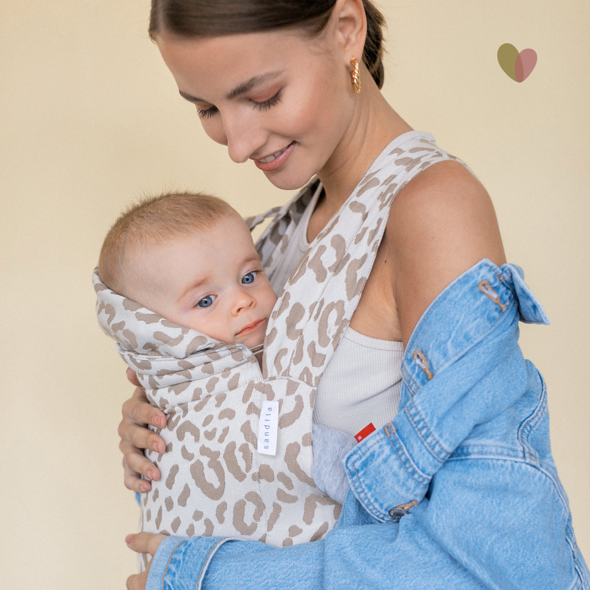 sandiia® baby carrier Tiimeless Leodiia Sand 