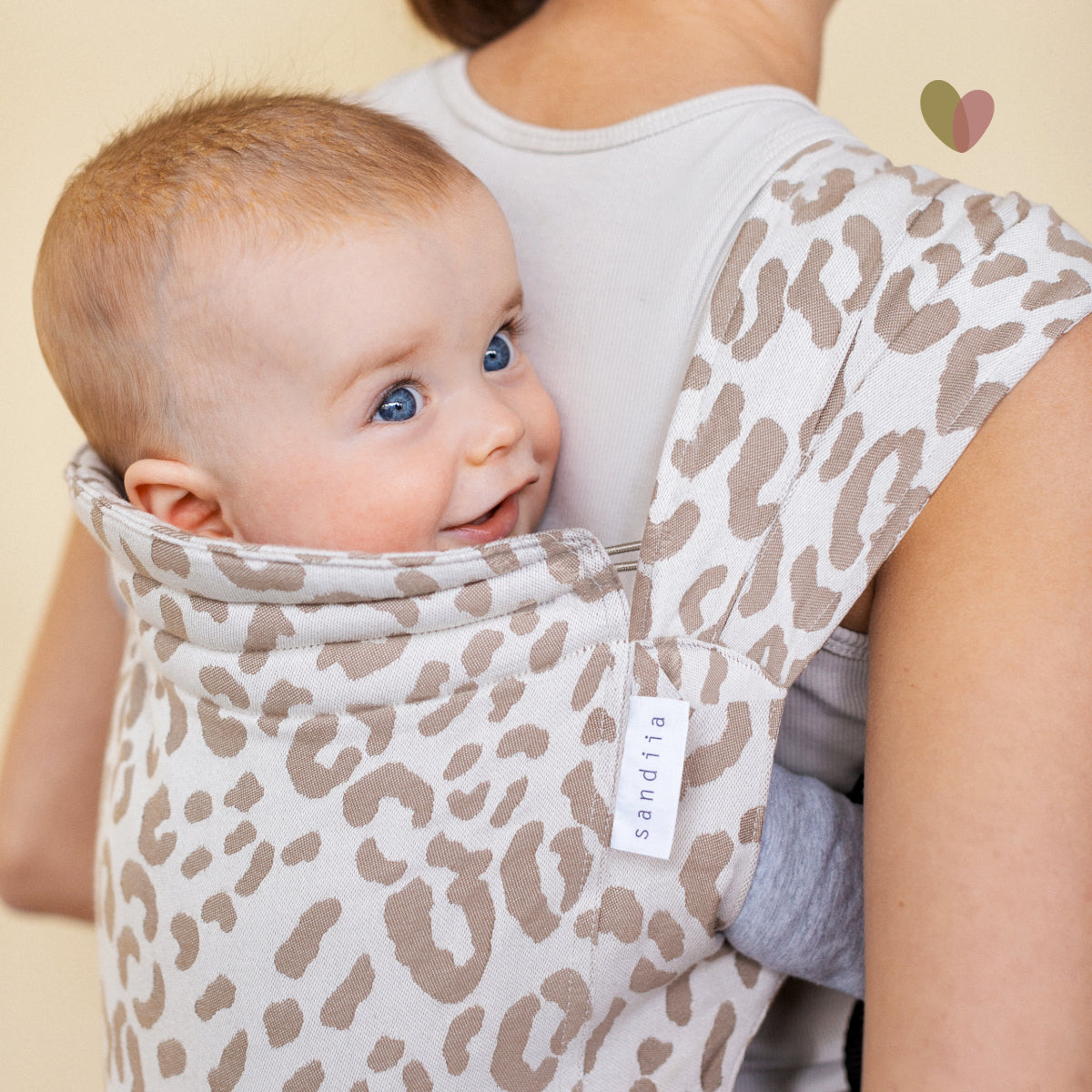 sandiia® baby carrier Tiimeless Leodiia Sand 