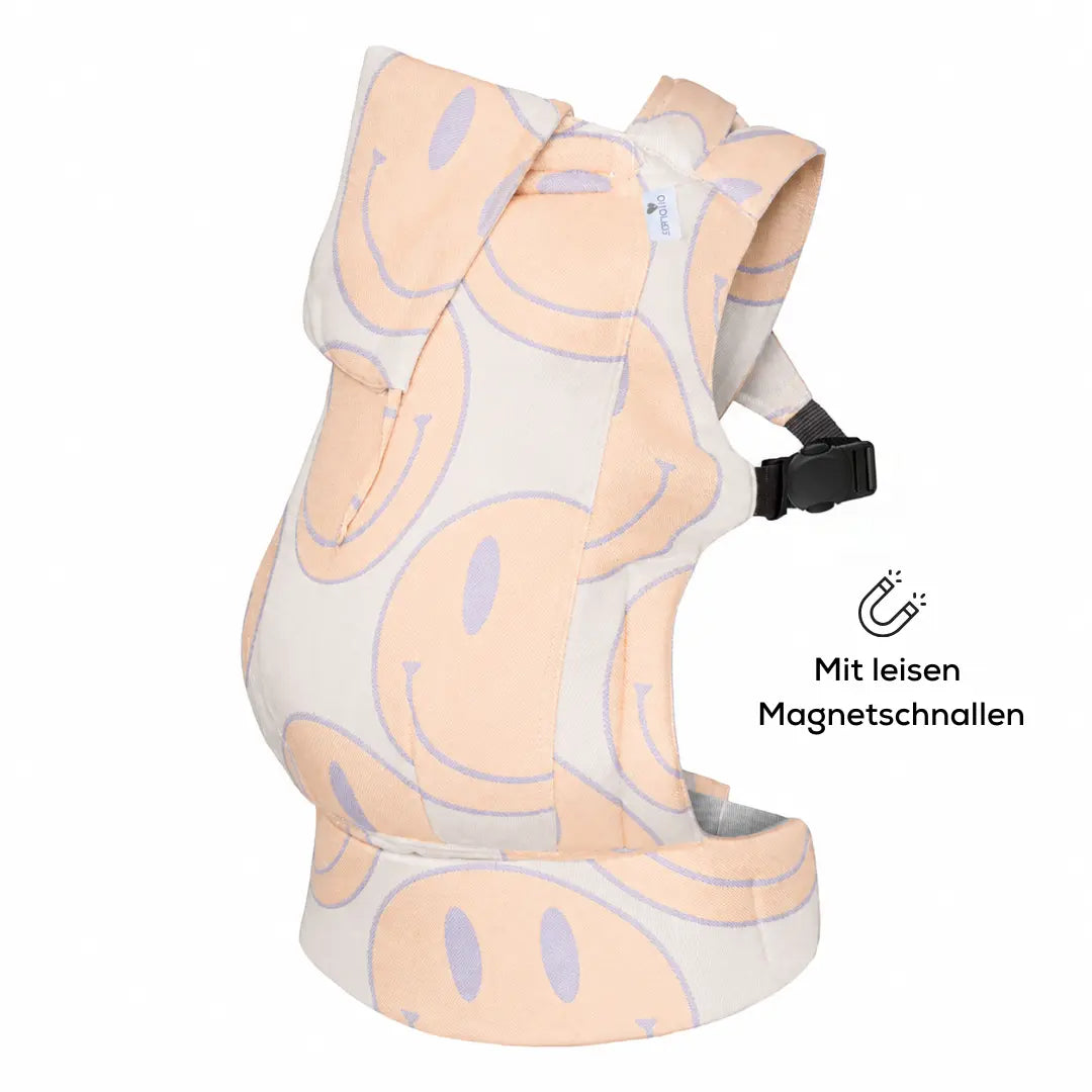 sandiia® Toddlertrage Tiimeless Smiile Peach / ab Kleidergröße 80 