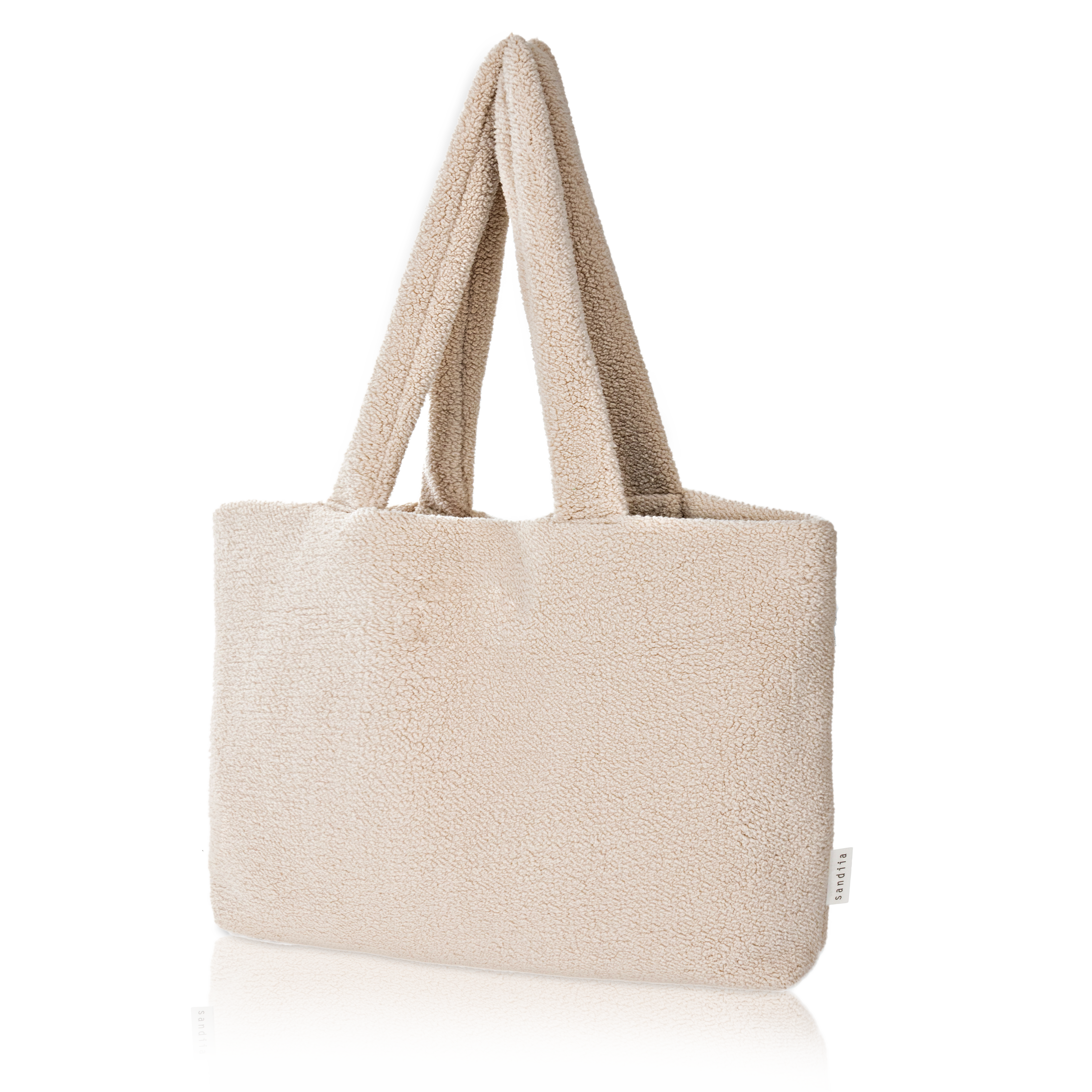sandiia® Shopping-Bag Teddy Sand
